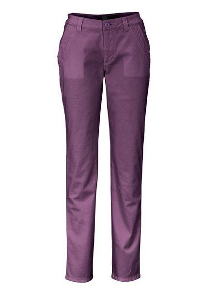 B.C. Damen Chinohose Hose Chino Jeans Stretch aubergine lila Gr. 19 006904