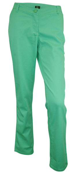 Y40 B.C. Damen Hose Chino Stretch jade 023360