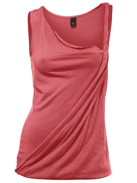 B.C. Damen Shirttop Shirt Top Ärmellos T-Shirt Tanktop Tank koralle 038530