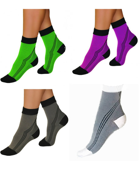 Elastische Sport Activ Kompressions Kurzstrümpfe Strümpfe Socken kurz 0406