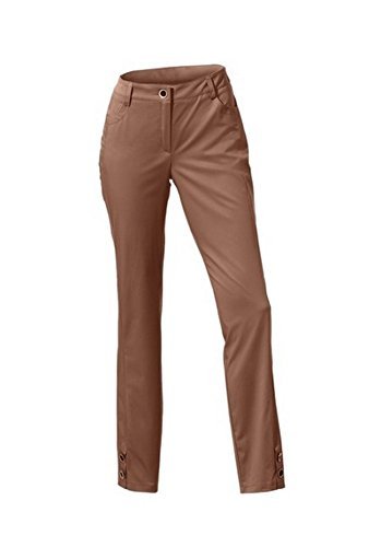 Class Damen Stretchhose Hose Stretch Chino cognac Kurzgröße 058606