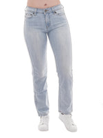 B.C. Röhrenjeans Hose Bleached Kurzgröße 18 061498