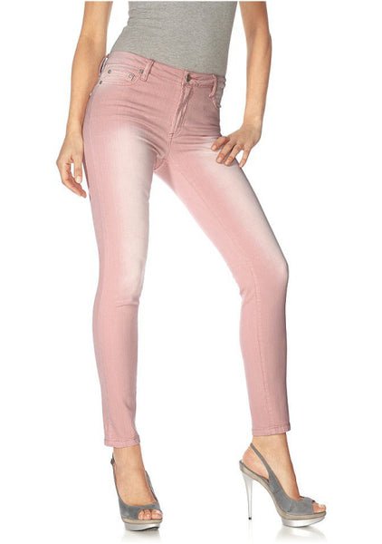 Rick Cardona Damen Jeans Hose Chino Stretch rosa Gr. 20 129433