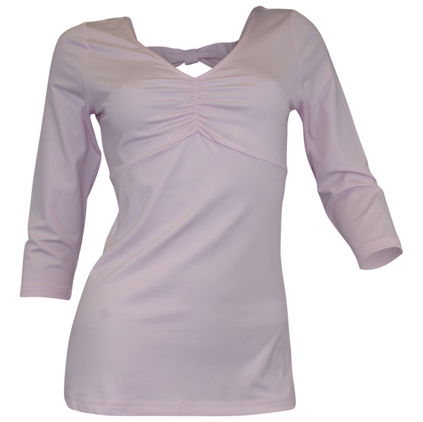 B.C. Damen V-Shirt Bluse Tunika 3/4 Arm