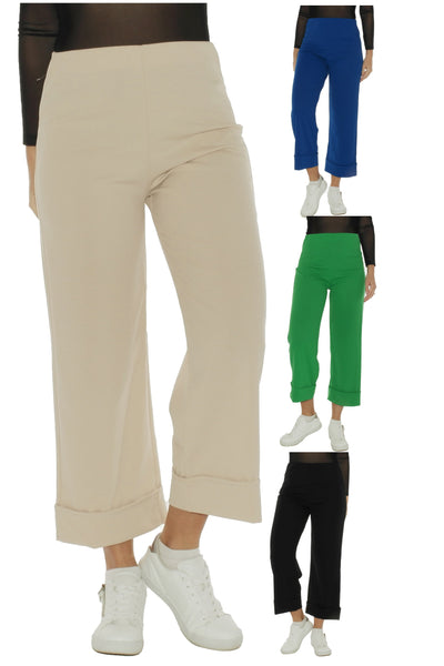 YESET Culotte 7/8 kurze Hose Schlupfhose Stretch ankle-hose YPMCUL2113