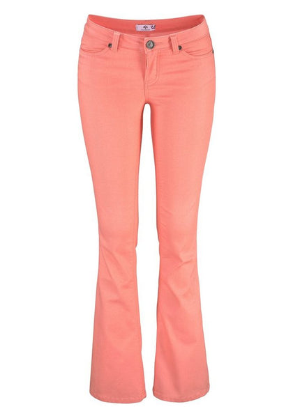 Y31 AJC Damen Jeans Schlaghose Schlagjeans Bootcut Hose Stretch