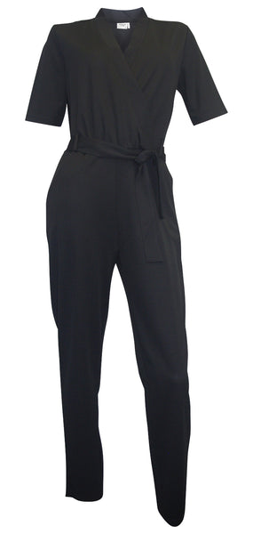 Jacqueline de Yong Damen Jumpsuit schwarz 38513760 Gr. S