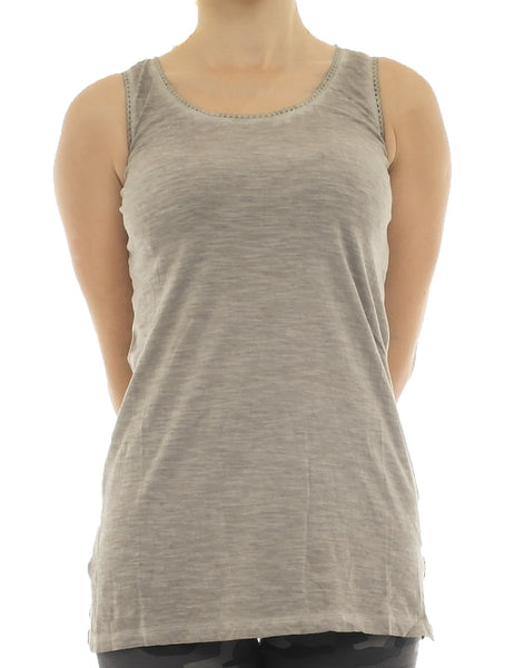 Boysens Damen Top Shirt Spitze grau 32 618921