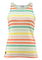 Kangaroos Damen Top Trägertop Tank Tanktop Spitze Shirt Streifen bunt 668429