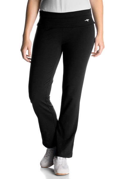 Kangaroos Damen Jazzpant Sport Hose Fitness Stretch schwarz 724086