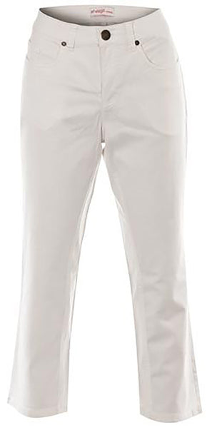 Sheego Casual Damen Hose weiß 752696