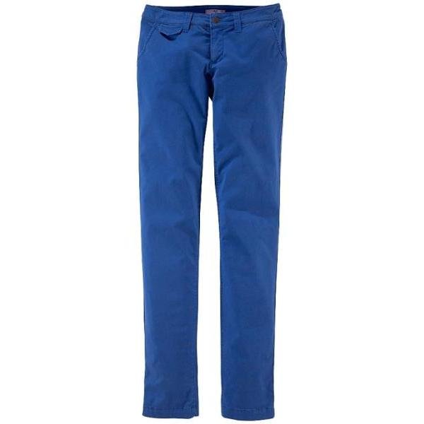 AJC Damen Hose Streifen Stretch blau 38 823049