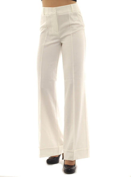 Y34 Vivance Damen Hose Marlenehose Marlen weiss 847573