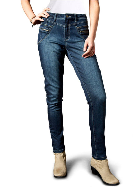 John Baner Röhrenjeans Jeans Hose Stretch Röhre skinny dark denim Gr. 36 907077