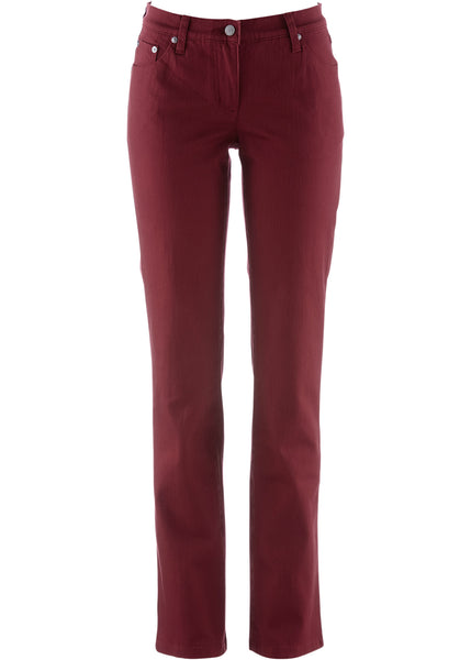 BPC Damen Stretchhose Hose Stretch Chino bordeaux Gr. 44 909124