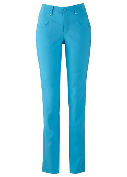 BPC Damen Stretch-Hose Chino türkis 936203