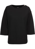 Bodyflirt Shirt 3/4 Arm schwarz 32/34 948455