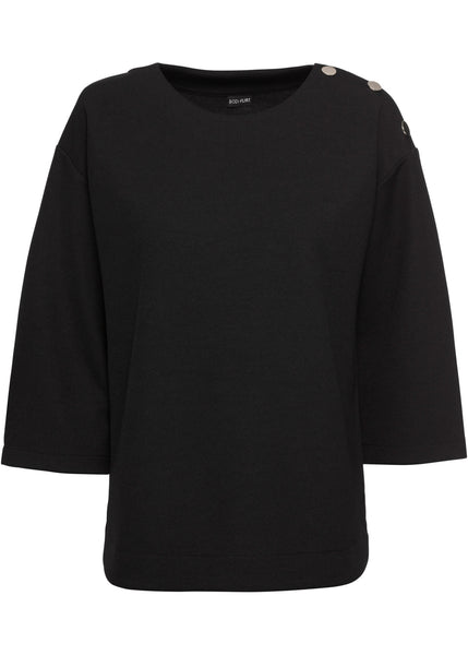 Bodyflirt Shirt 3/4 Arm schwarz 32/34 948455
