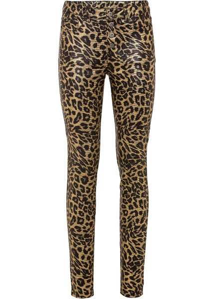 Rainbow Skinny Hose Leopard Muster goldbraun 953825