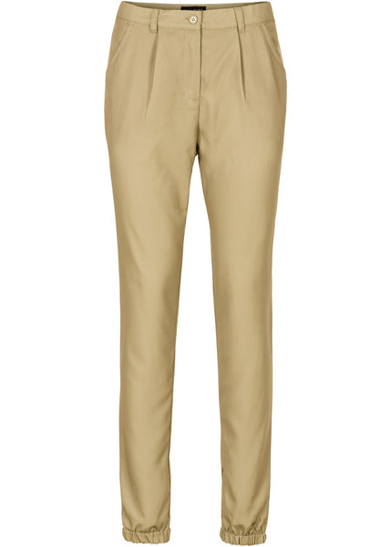 Bodyflirt Damen Khakihose Hose Chino Polyester khaki 954506