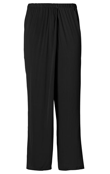 Rainbow Damen Hose Palazzo Haremshose weites Bein schwarz 968941