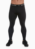 HERREN SPORTLEGGINGS Yoga Jogging Fitness m. Bund EVERGYM