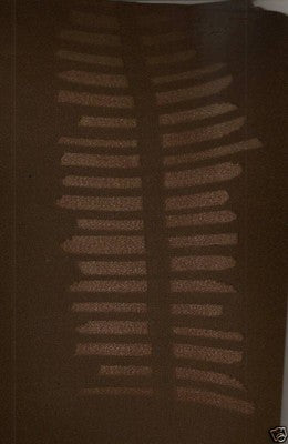 Strumpfhose 60 den Braun Blickdicht Muster Gr. L 3