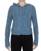 Sport Sweatshirt Jacke Kapuze Reißverschluss Daumenschlaufe YCA17791