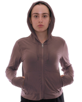 Sport Sweatshirt Jacke Kapuze Reißverschluss Daumenschlaufe YCA17791