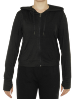 Sport Sweatshirt Jacke Kapuze Reißverschluss Daumenschlaufe YCA17791