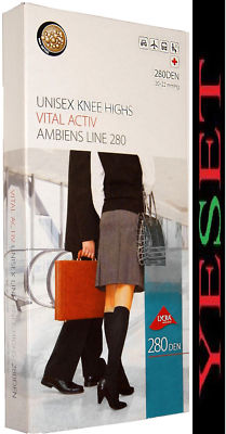 Kompressionsstrümpfe Knie-strümpfe Baumwolle Kl 2 280-D