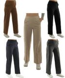 Chinoschlupfhose lockere Stoffhose lässig Schlupfhose WARM Chino Hose 2180