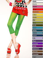 Leggings Leggins 3/4 Capri 40den 40 Microfaser