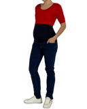 Umstandsjeans Jeans Umstand Bauchband Schwangerschaftsjeans Denim Umstandsmode
