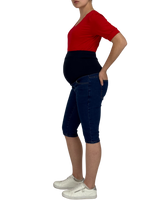Umstandscapri Capri Jeans Denim Bauchband Umstand Caprihose Umstandsmode