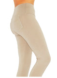 Leggings lang hoher Bund mit Taschen + Kinder lang