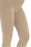 Umstand-Leggings Thermo hose lang Umstandsleggings Baumwolle Fleece