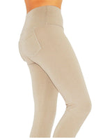 Leggings lang hoher Bund mit Taschen + Kinder lang