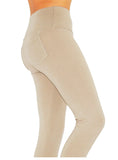 Leggings lang hoher Bund mit Taschen + Kinder lang