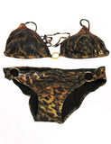 Bikini Badeanzug Bademode Swimsuit Beachwear Leopard Muster UT1258