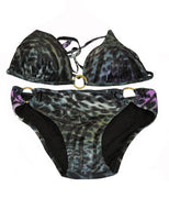 Bikini Badeanzug Bademode Swimsuit Beachwear Leopard Muster UT1258