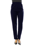 Schlupfhose Damen Hose Baumwolle Dehnbund Business Classic
