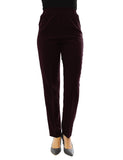 Schlupfhose Damen Hose Baumwolle Dehnbund Business Classic
