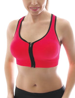 Sport BH Comfort Top Bustiers neon Shirt Bra Polster 0293-1