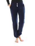 Jogging Hose innen Fleece Taschen Sport Leggings Baumwolle Thermo