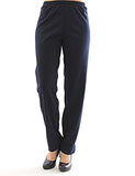 Damen Schlupfhose Hose Schlupfform Schlupf Winter warm Wolle