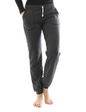 Jogging Hose innen Fleece Taschen Sport Leggings Baumwolle Thermo