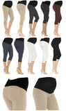 Umstand Capri 3/4 Leggings Baumwolle mit Taschen kurze Hose