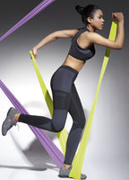 Y11 Sportleggins Fitness Leggings lang Sport Radler Hose Jogging Yoga Fortessa