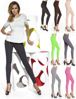 Leggings Leggins Hose lang weich blickdicht 200den Gabi